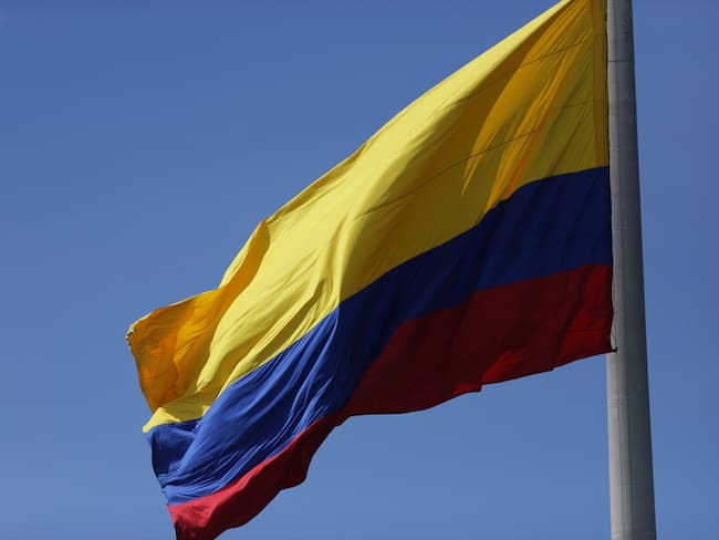 Bandera de Colombia. Foto: Colprensa.