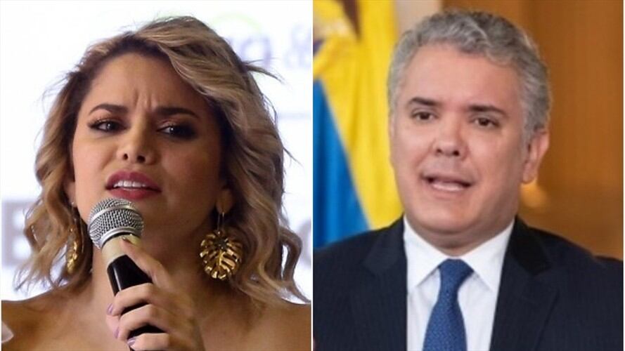 Adriana Lucía cuestiona al presidente Iván Duque. Foto: Colprensa
