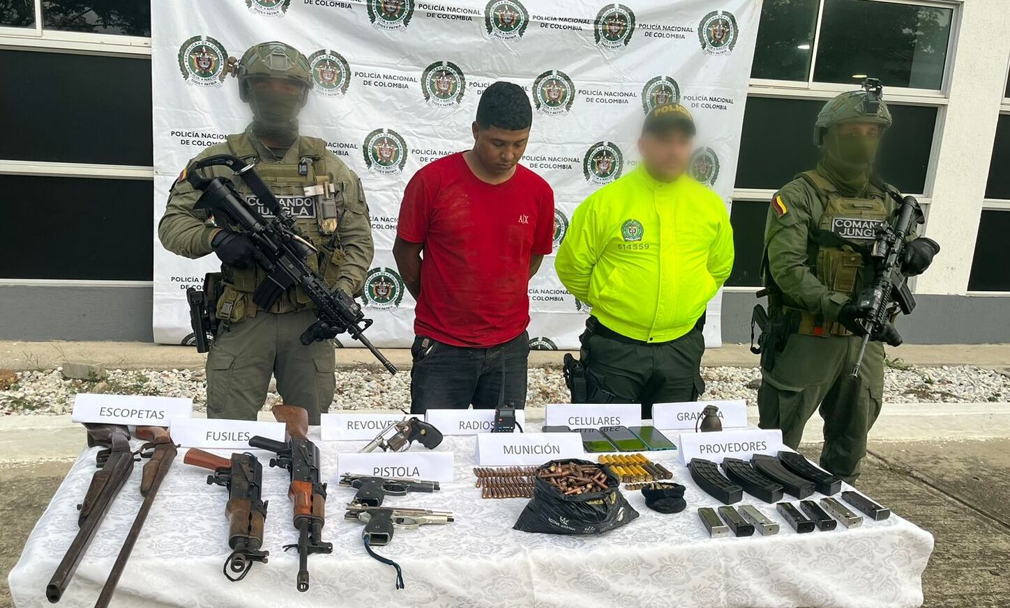 Capturado/ Policía del Magdalena