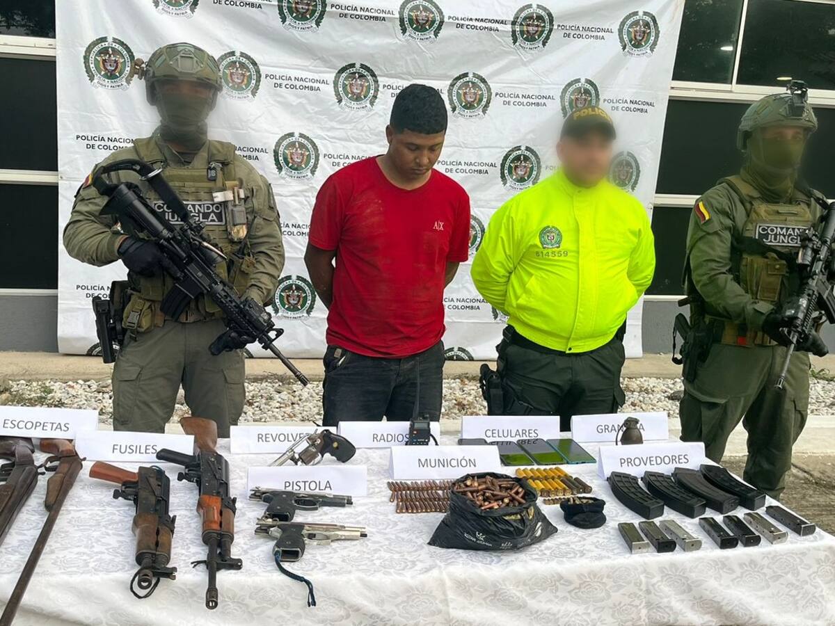 En operativo conjunto autoridades dieron duro golpe al Clan del Golfo en el Magdalena