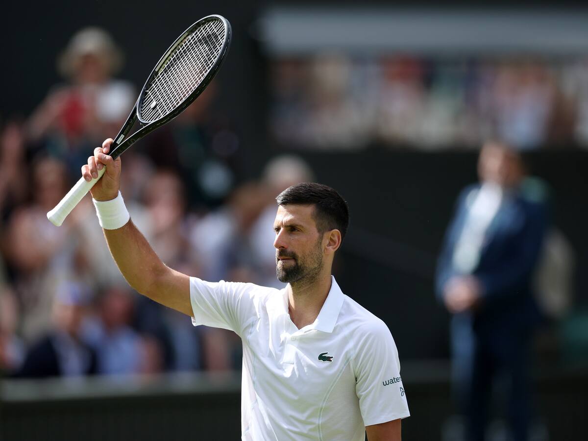 Novak Djokovic superó Jacob Fearnley y avanzó a la tercera ronda del Wimblendon
