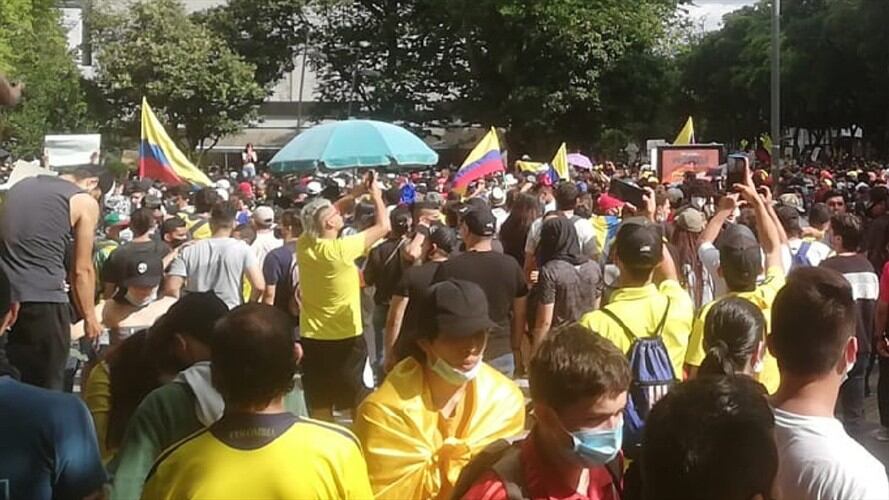 Paro Bucaramanga . Foto:suministrada.