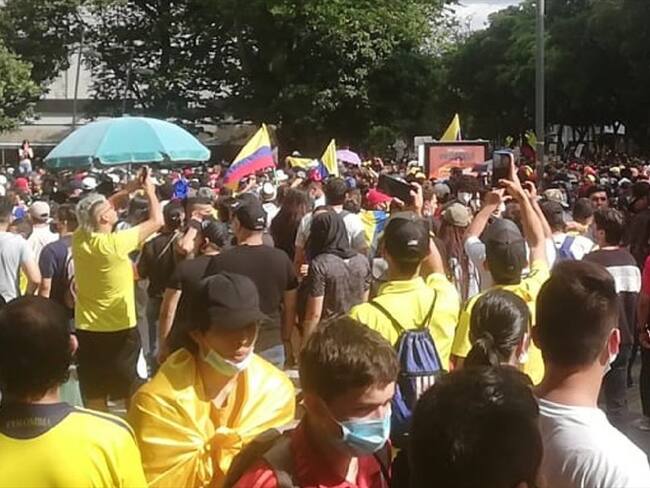 Paro Bucaramanga . Foto:suministrada.