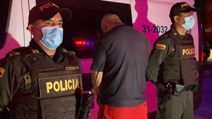 Captura/Policía Bucaramanga