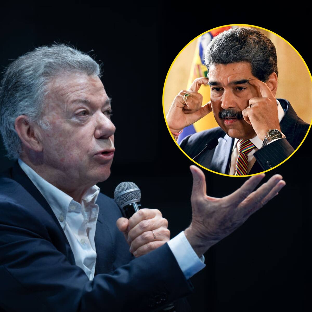 No me suena, no creo que sea posible: Santos sobre posibilidad de ataque de Venezuela a Colombia