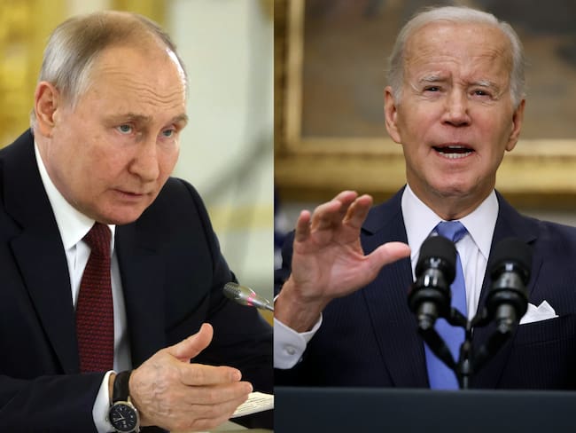 Putin y Biden | Crédito: GettyImages