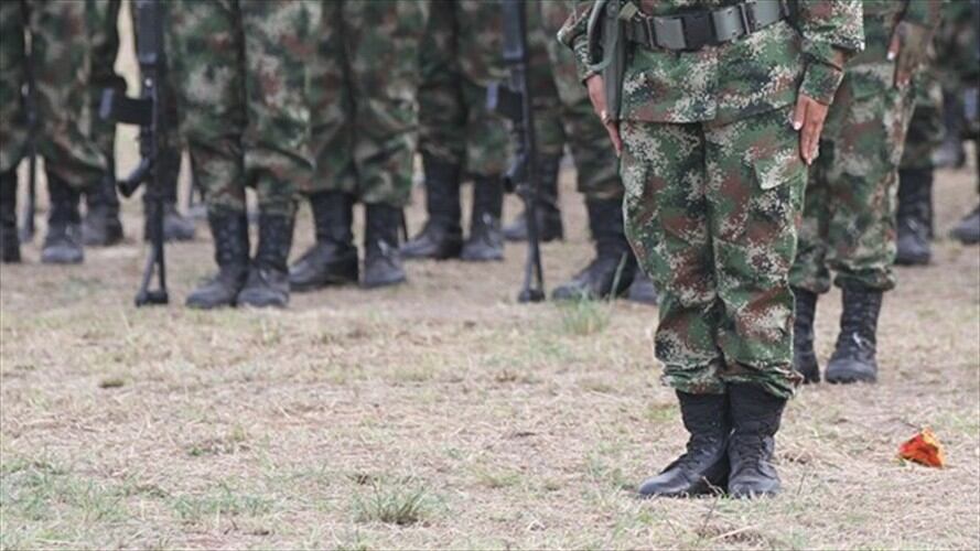 Captura de militares señalados de narcotráfico. Foto: Colprensa