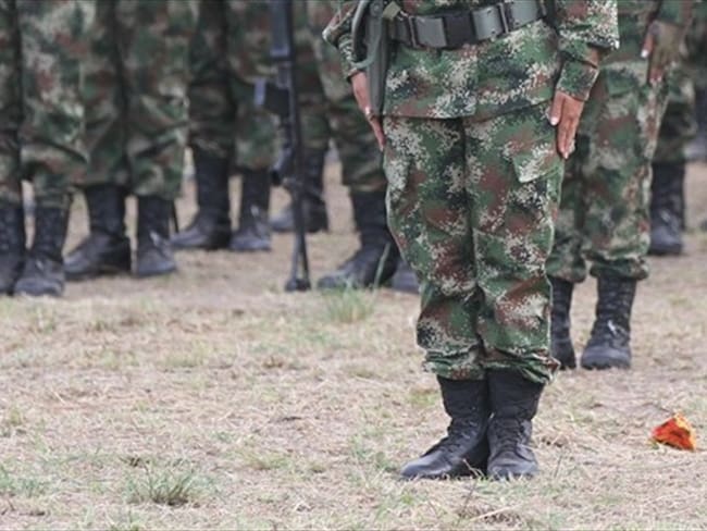 Captura de militares señalados de narcotráfico. Foto: Colprensa