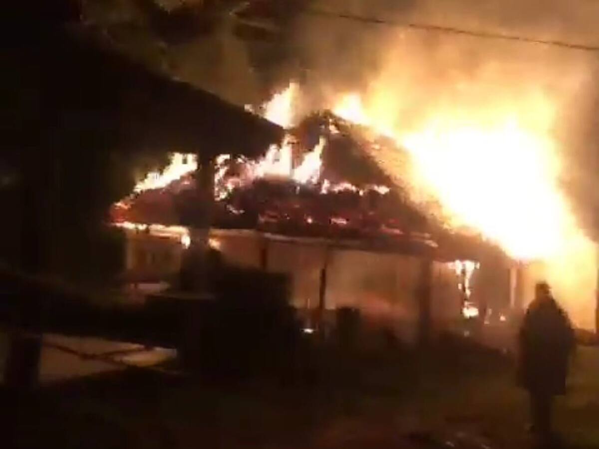 Un incendio consumió el centro de rituales indígenas en el norte del Cauca