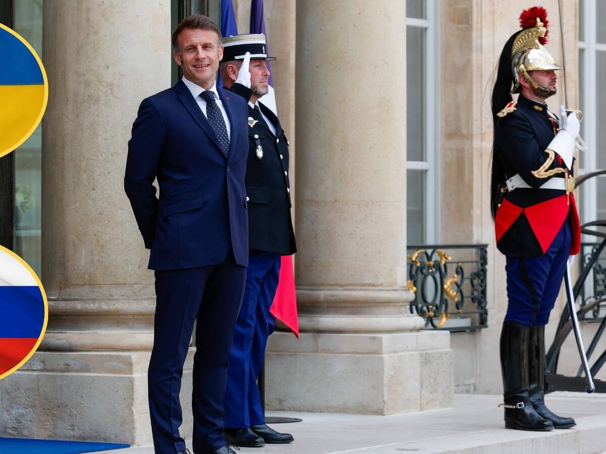Macron destacó la voluntad de paz de Zelenski y pidió a Putin demostrar la suya