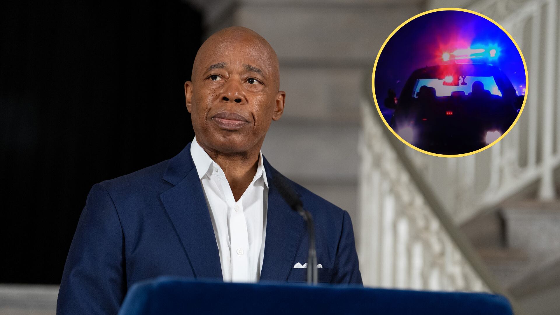 Eric Adams, alcalde de Nueva York. Foto: Barry Williams/New York Daily News/Tribune News Service via Getty Images