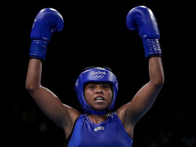 Ingrit Valencia, boxeadora colombiana. Foto: Colprensa
