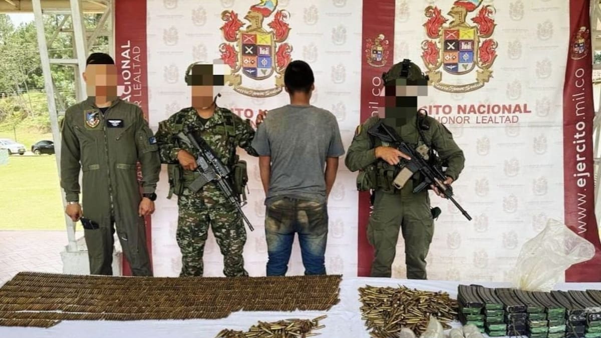 Cayó alias ‘Stiven’ presunto cabecilla de las disidencias de ‘Iván Mordisco’ en el Cauca