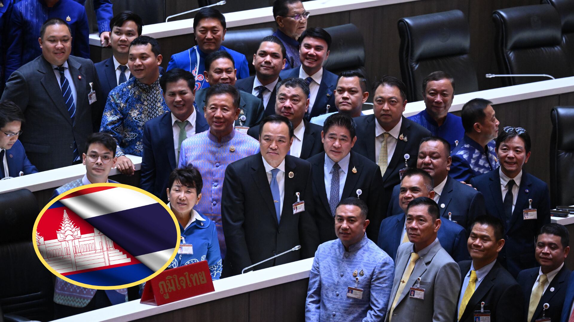 Parlamento Tailandés. Foto: Panumas Sanguanwong/Thai News Pix/LightRocket via Getty Images)Tailandia y Camboya. Foto: Getty Images.