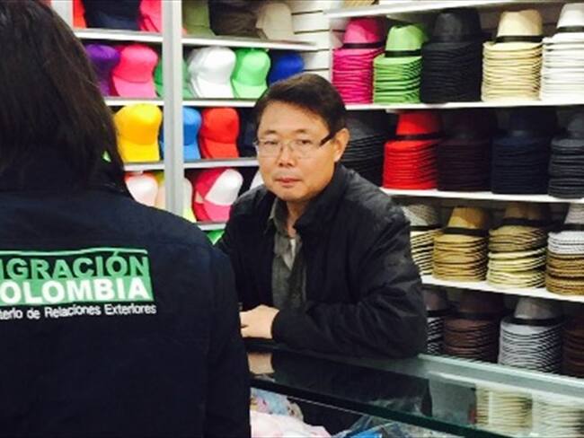 Operativo realizado en el barrio San Victorino de la localidad de Santa Fe. Foto: W Radio