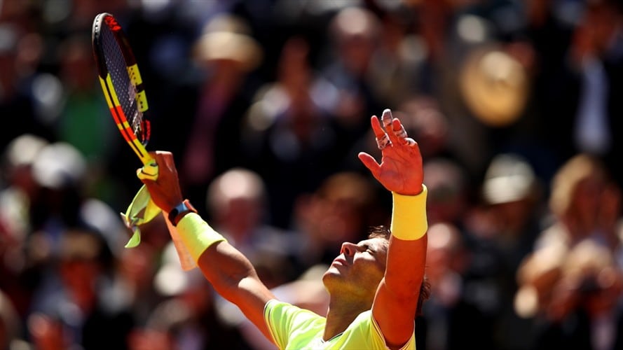 Rafael Nadal se impone ante el suizo Roger Federer y consigue su paso a la final del Roland Garros. Foto: Getty Images