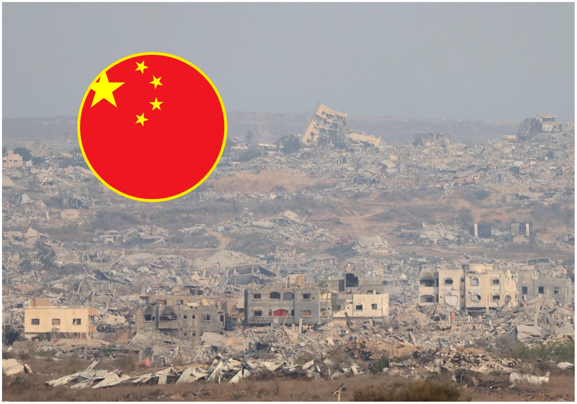 China afirmó que Gaza “pertenece a pueblo palestino y es parte inalienable de su territorio”. Foto: EFE.