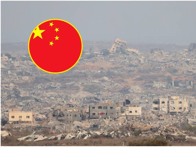 China afirmó que Gaza “pertenece a pueblo palestino y es parte inalienable de su territorio”. Foto: EFE.