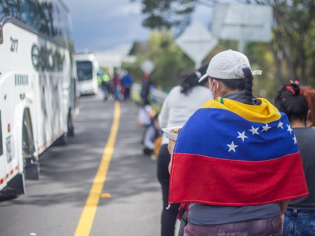 Colombia propone Estatuto Temporal de Migrantes ante la OEA. (Photo by Daniel Garzon Herazo/NurPhoto via Getty Images)