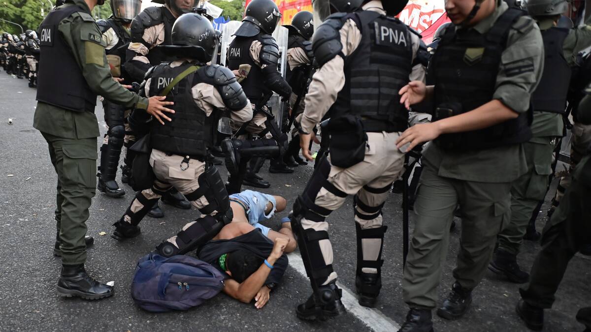 La CIDH expresa su preocupación por la “represión policial” en Argentina