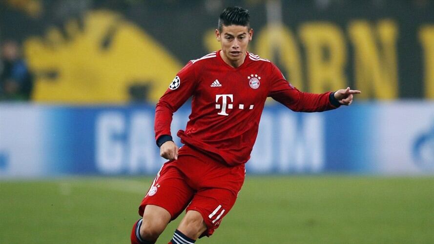 Desde julio de 2017, James Rodríguez se unió al Bayern Múnich. Foto: Associated Press - AP