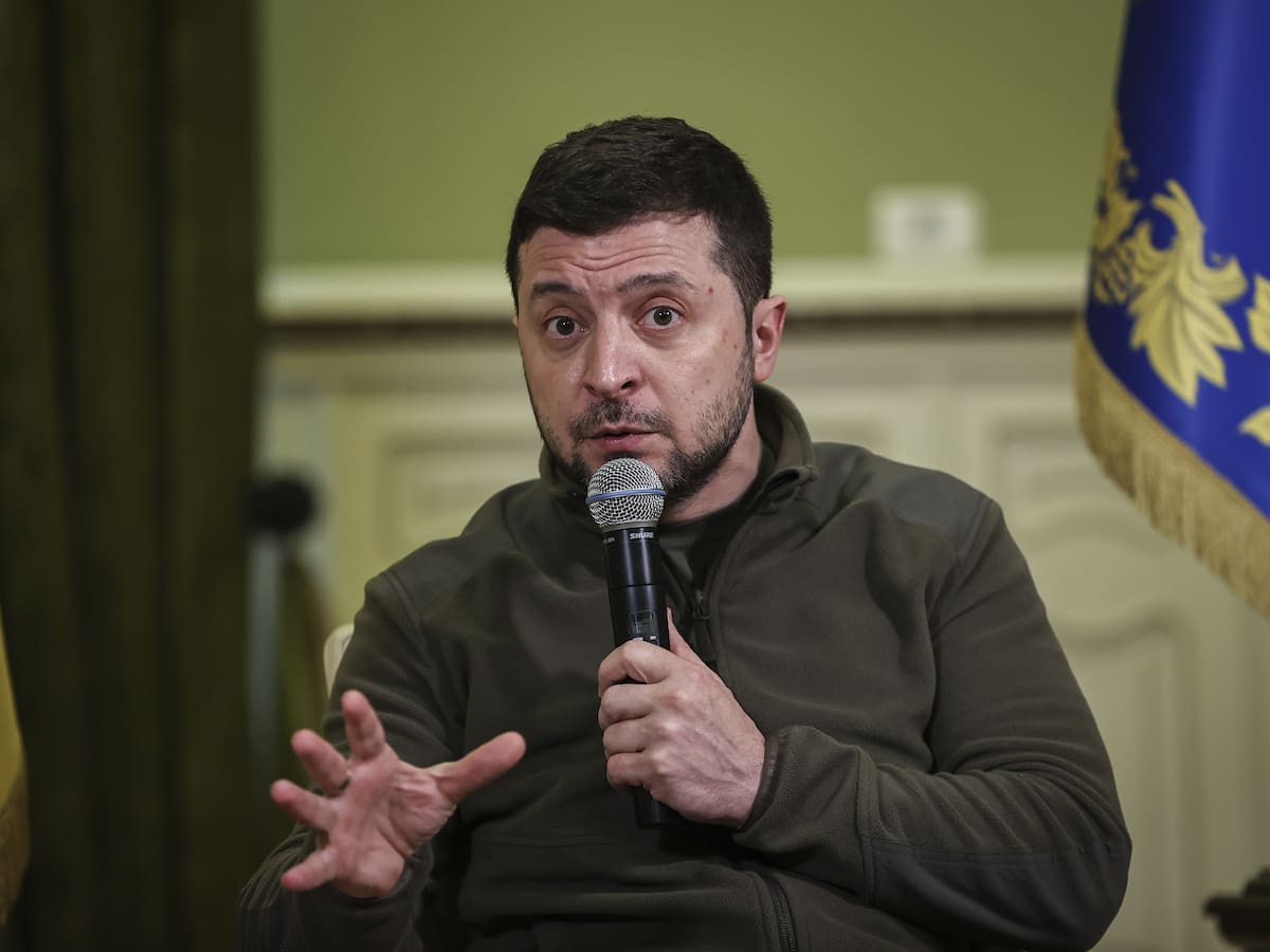 Zelenski dice que Ucrania tiene que admitir que no podrá formar parte de la OTAN