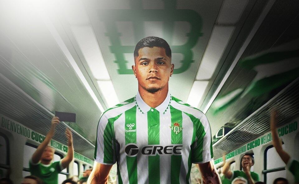 ‘Cucho’ Hernández. Foto: Twitter Real Betis.
