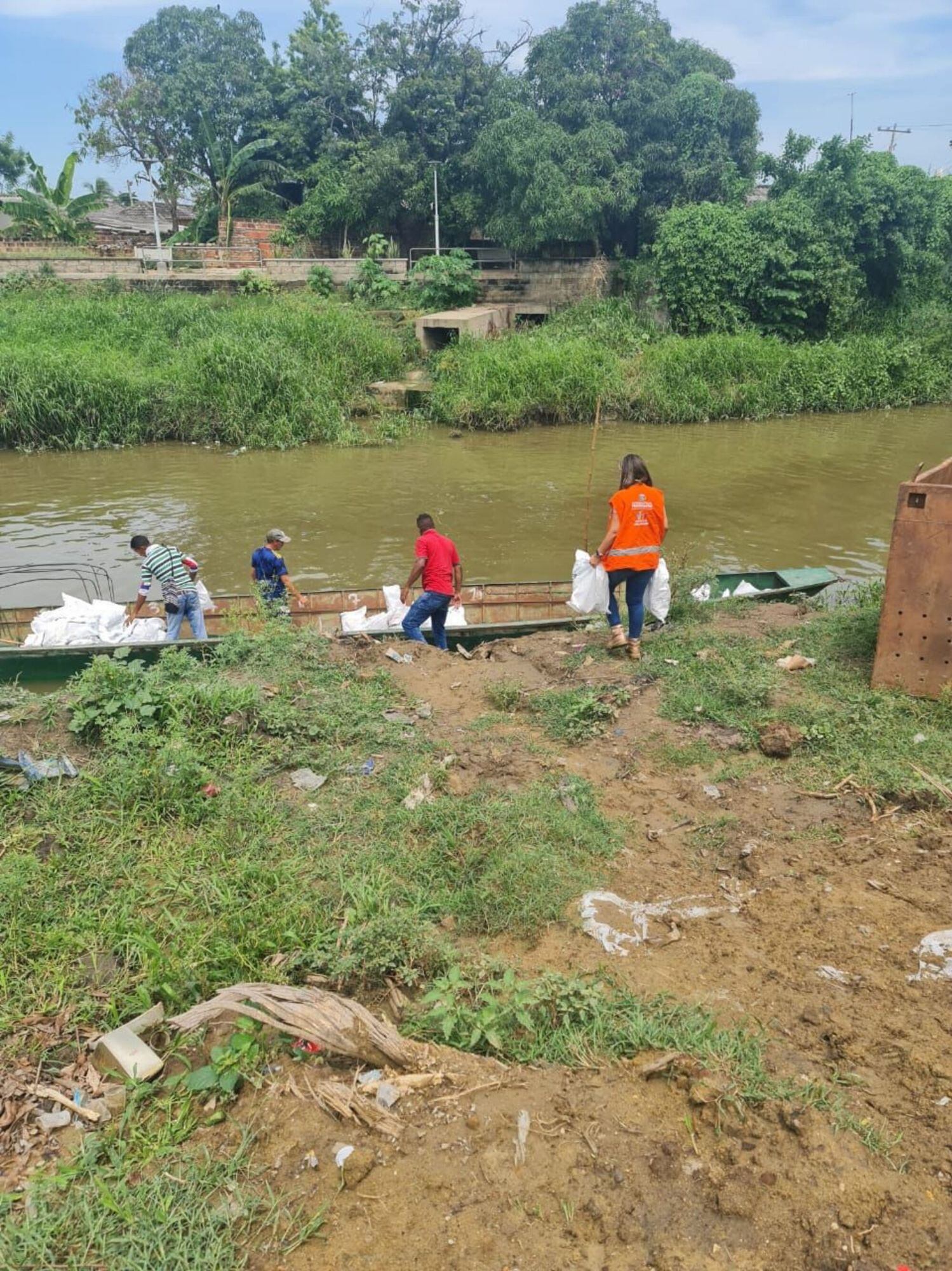 Así se ven algunos sectores afectados / Foto cortesía: Gobernación del Magdalena