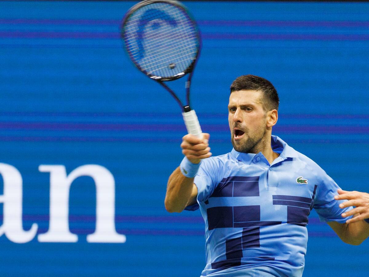 Djokovic avanzó a la tercera ronda del US Open tras la lesión de Laslo Djere