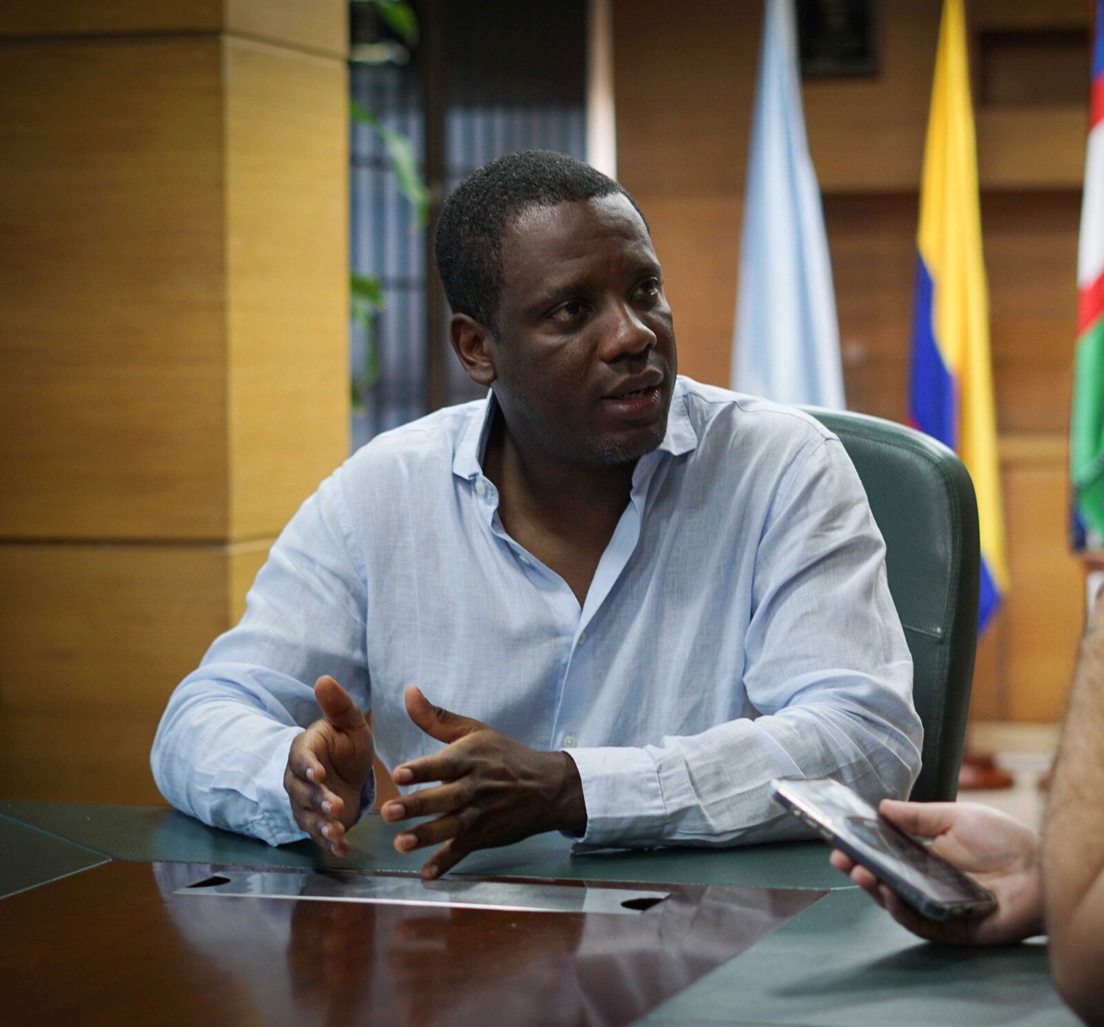 Roger Mina, Gerente de EMCALI. Foto: EMCALI.