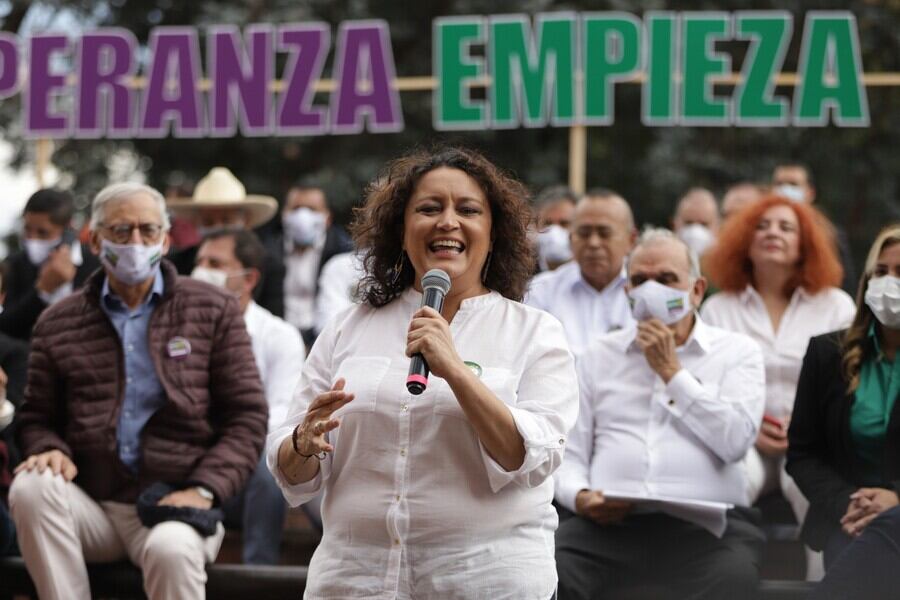 Senadora de la República,  Angélica Lozano. Foto: Colprensa.