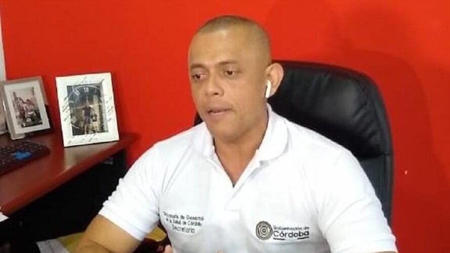 Secretario de Salud de Córdoba, Walter Gómez. Foto: Cortesía