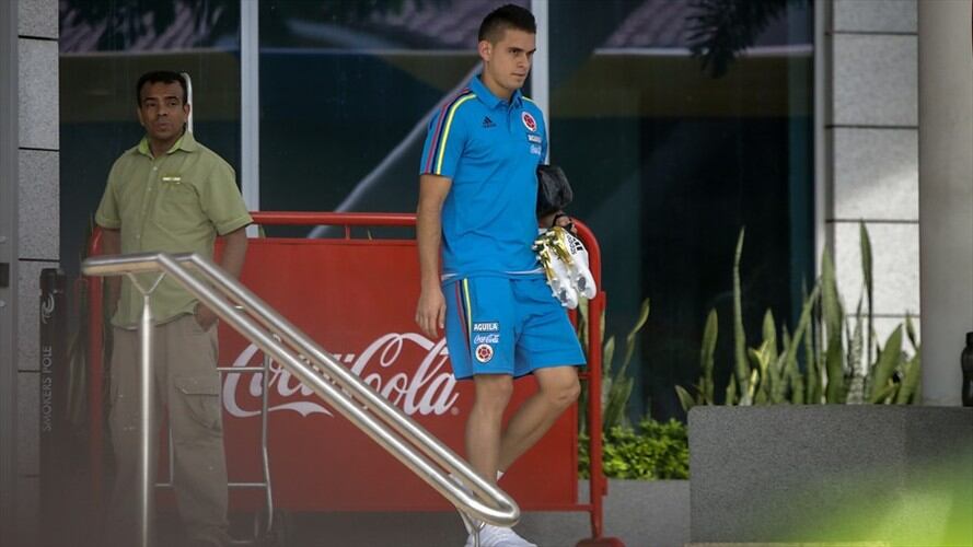 El jugador de River Plate, Rafael Santos Borré . Foto: Colprensa