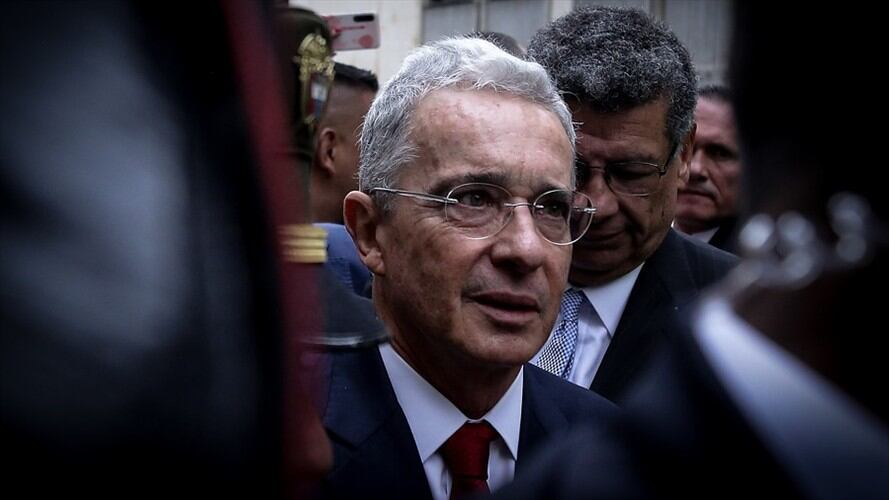 Álvaro Uribe . Foto: Colprensa - Diego Pineda