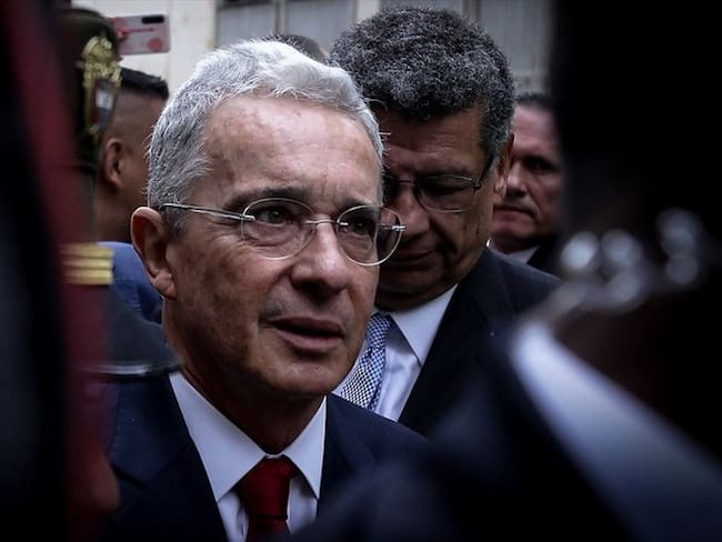 Álvaro Uribe . Foto: Colprensa - Diego Pineda