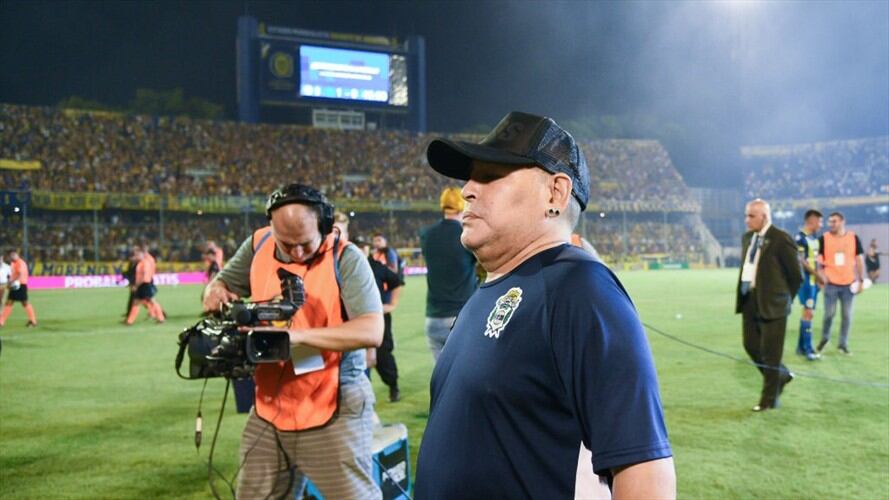 El campeón del mundo llegó al futbol argentino de nuevo en septiembre del 2019. Foto: Getty Images