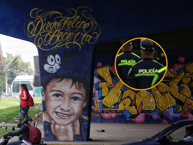 Corte Suprema deja en firme condena a 4 expolicías por crimen del grafitero Diego Felipe Becerra. Fotos: Colprensa.