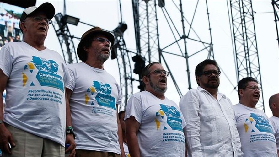 Vence plazo para que miembros de las Farc reafirmen su compromiso con el proceso de paz. Foto: Colprensa