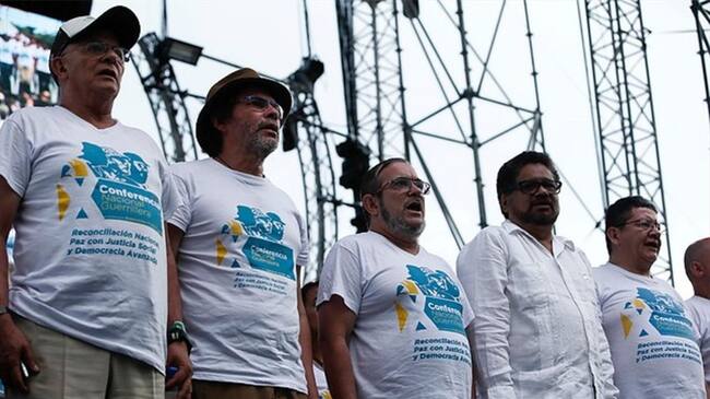Vence plazo para que miembros de las Farc reafirmen su compromiso con el proceso de paz. Foto: Colprensa