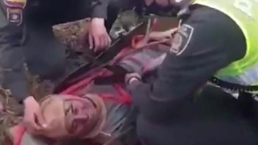 Salto del Duende . Foto: Policía Bucaramanga.