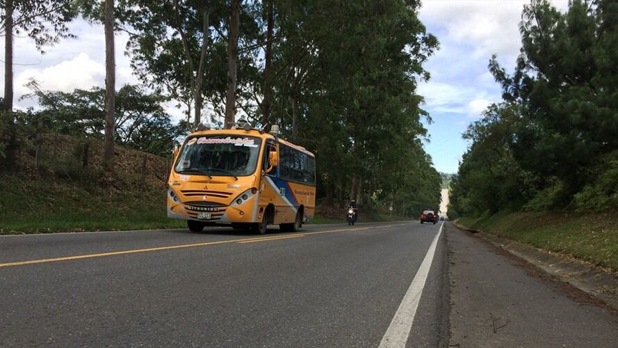 Vía Panamericana. Foto: Colprensa