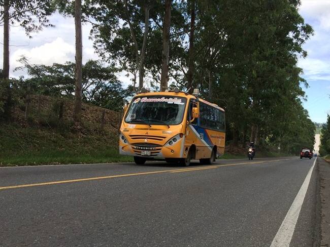 Vía Panamericana. Foto: Colprensa