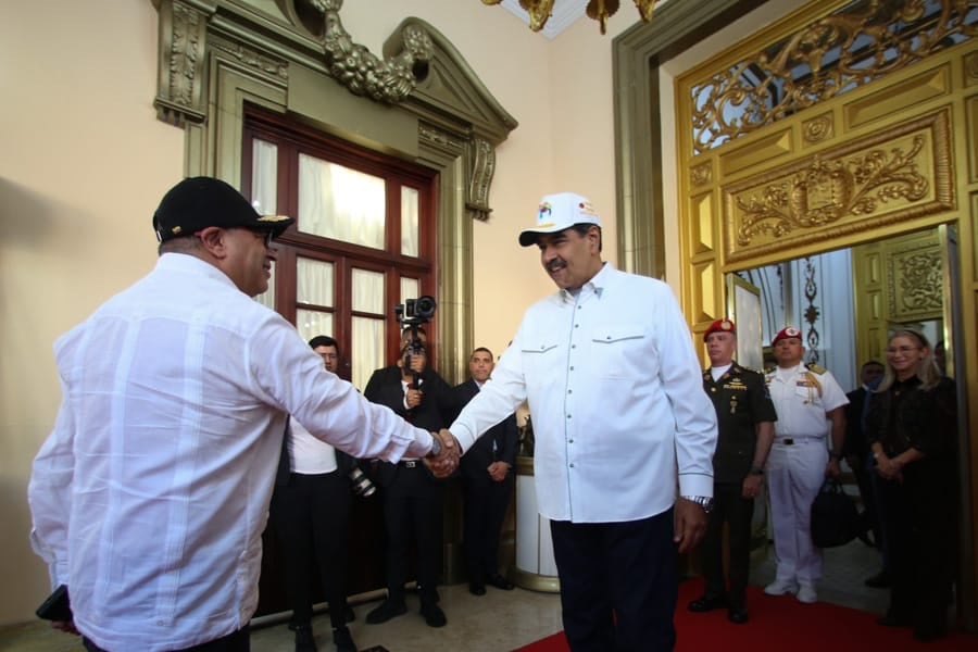 Presidentes Petro y Maduro se reúnen por quinta vez en Caracas. Foto: Presidencia Ven