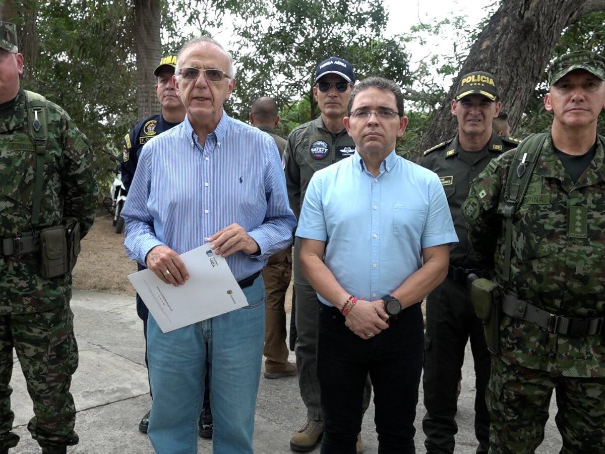 MinDefensa y Gobernación del Magdalena articulan acciones para mejorar la seguridad