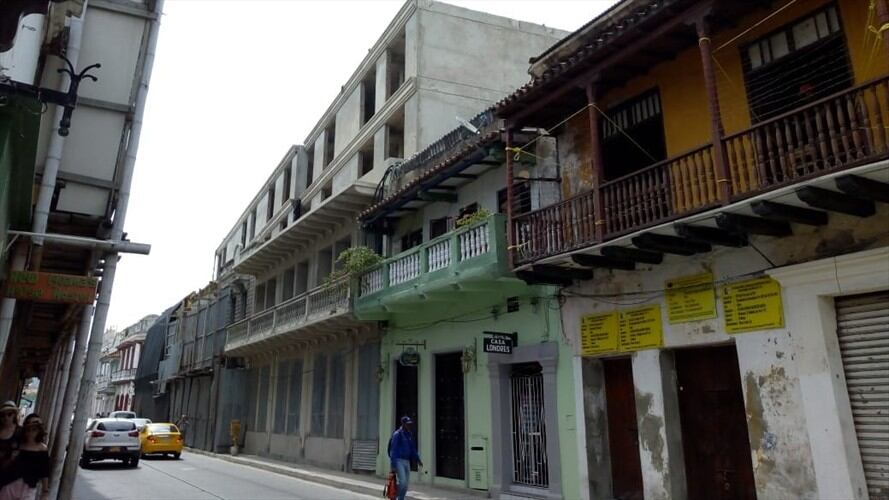 La Procuraduría envió una alerta ante presuntas irregularidades urbanísticas en la construcción de un hotel en el barrio Getsemaní, Centro Histórico de la capital de Bolívar. Foto: Procuraduría
