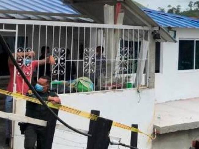 Lebrija homicidio. Foto: Suministrada.