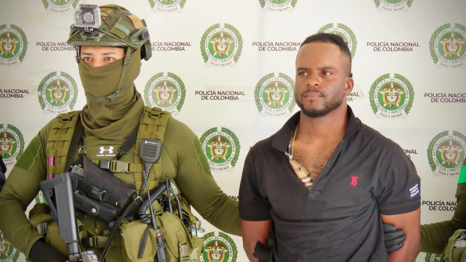 El implicado fue capturado en zona rural del municipio de El Tambo. Crédito: Policía Nacional.