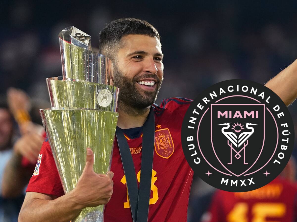 Jordi Alba se unió al Inter Miami en la MLS para ampliar su ambicioso proyecto