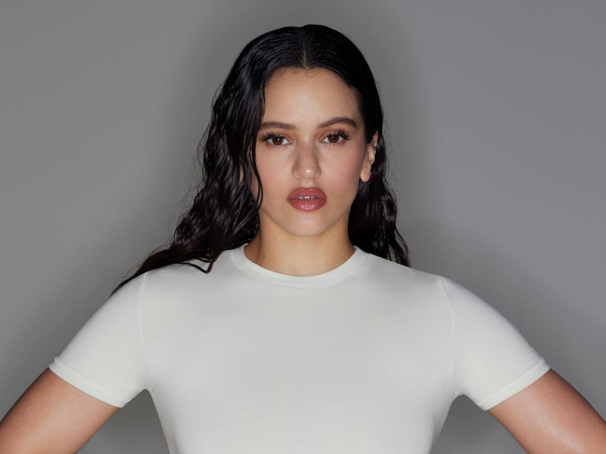 Rosalía fue elegida por Kim Kardashian como modelo de la nueva colección de su marca Skims