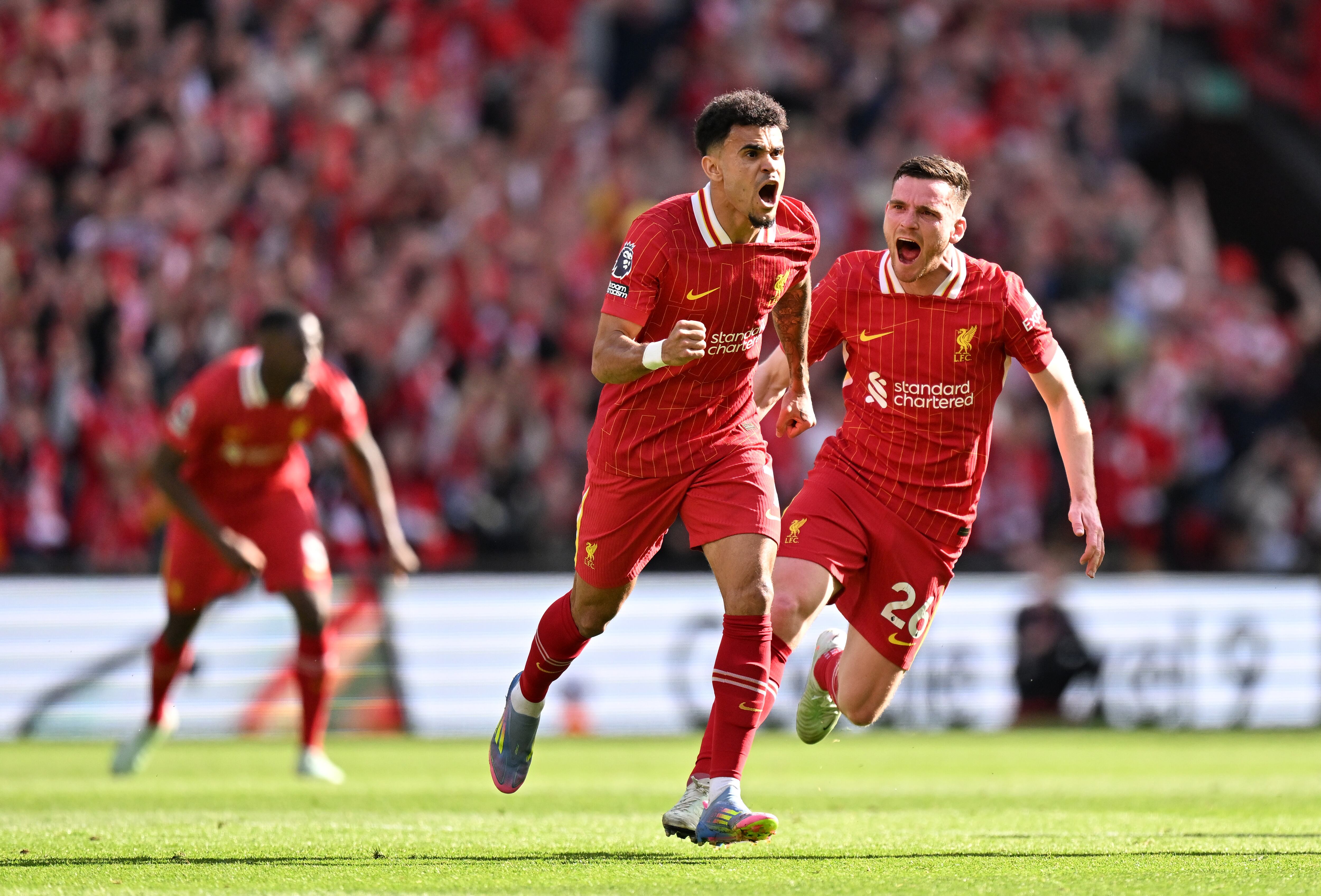 Luis Díaz. Foto: Liverpool FC/Liverpool FC via Getty Images